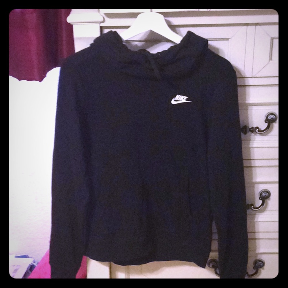 Nike turtleneck hoodie
